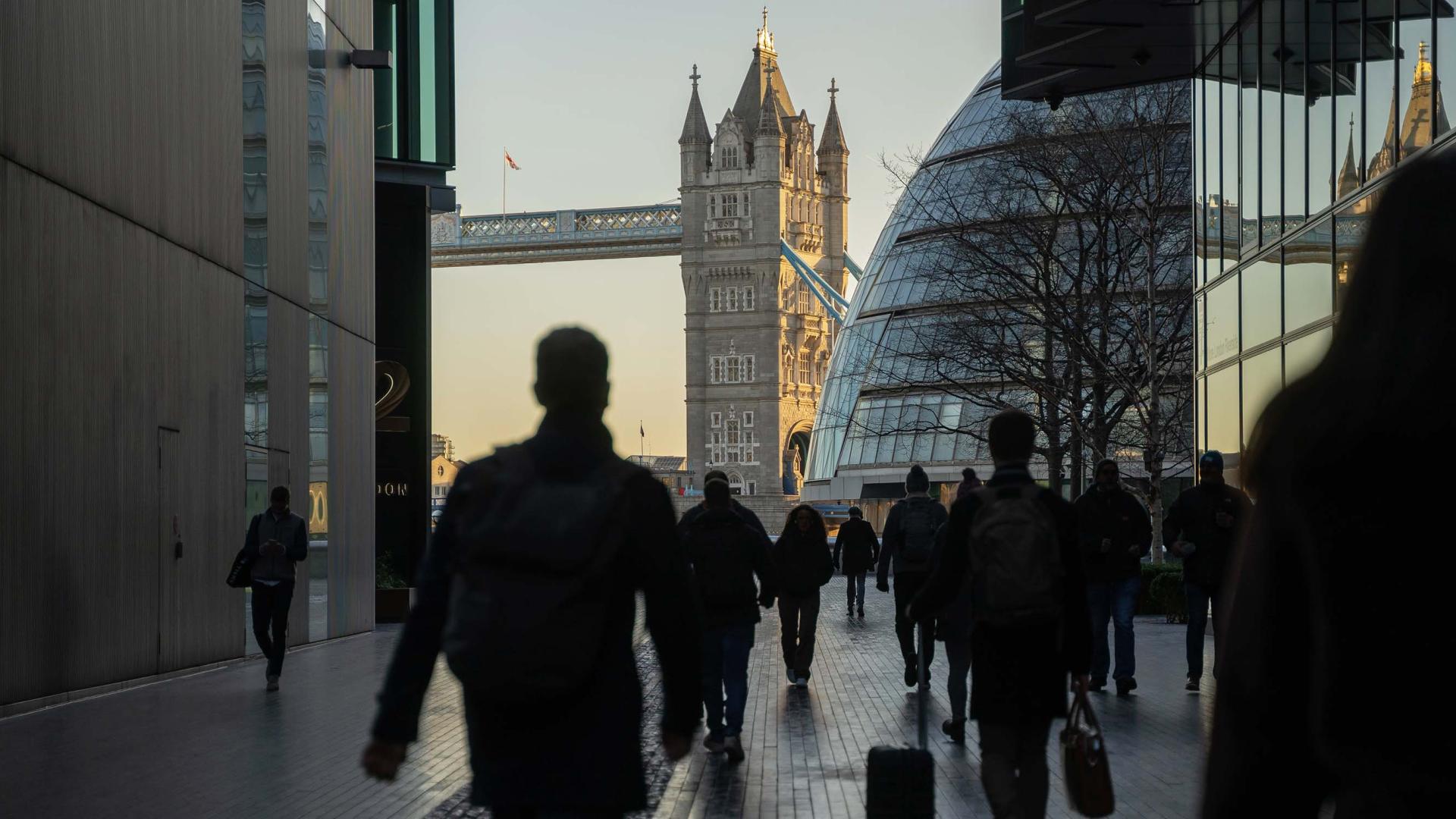 London commuters